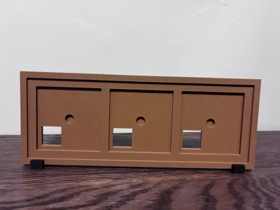 2.5" Titan Magnetic Photo Frame 1x2 Layout