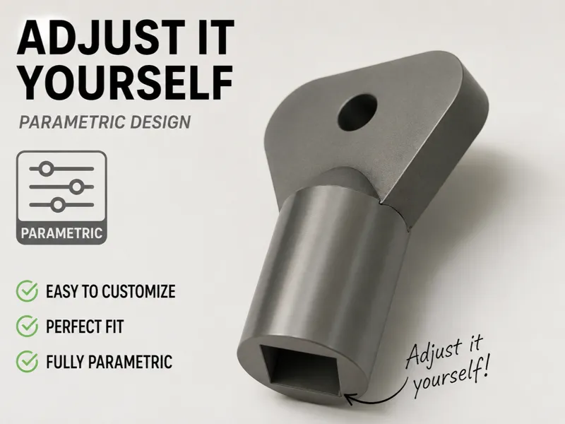 Parametric Square Key