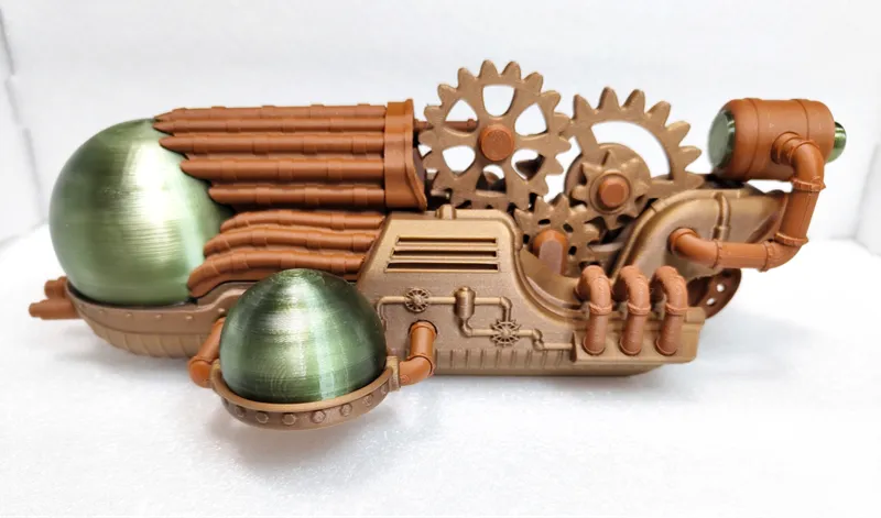 Steampunk Space Ship