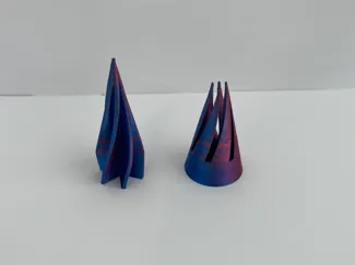 mini spiral passthrough fidget