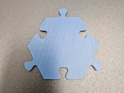 3D Hexagonal Jigsaw puzzle