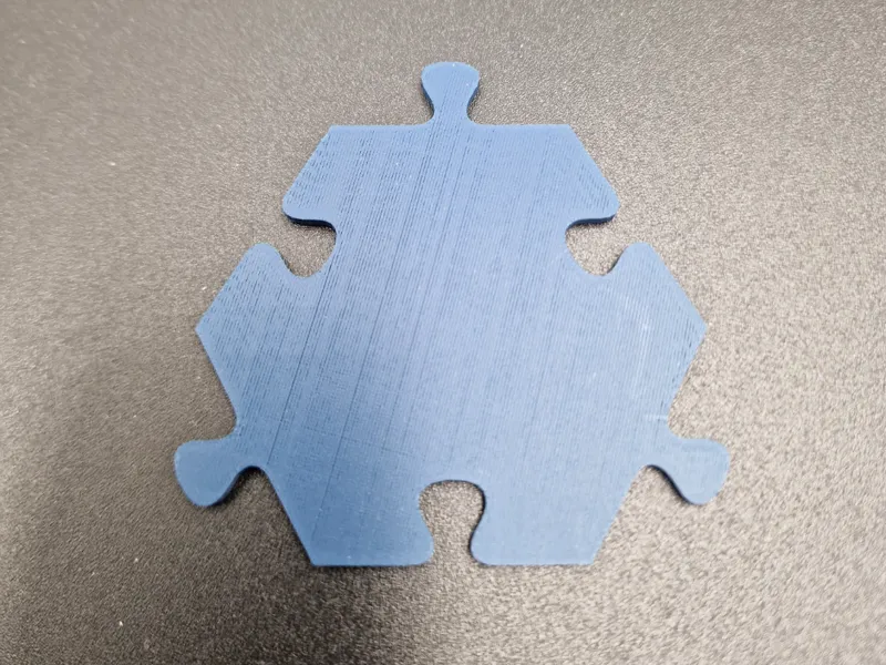 3D Hexagonal Jigsaw puzzle