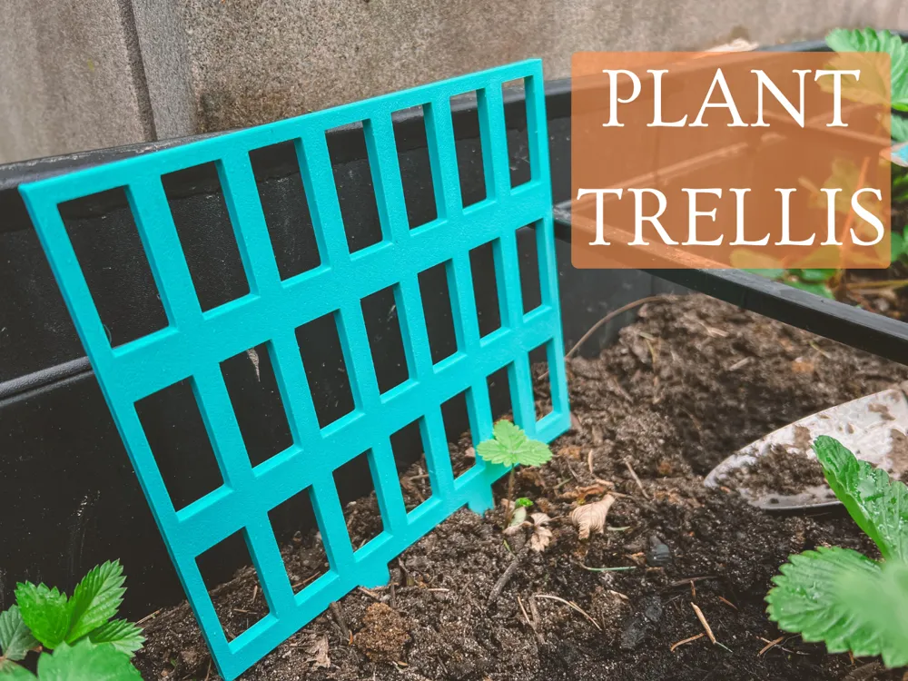 Simple Trellis Rank Support for plants Garden by Marcel MakerWorld