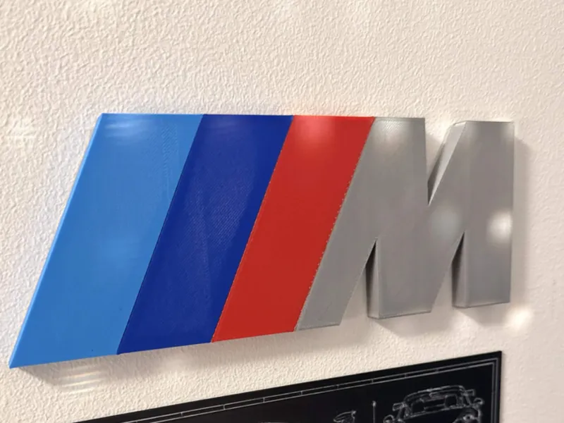 BMW ///M wall logo