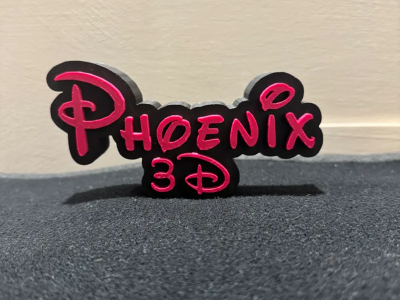 Parametric Disney Style Sign 