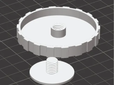 Threaded Wheel