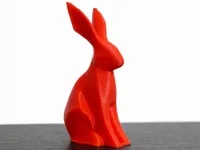 Lapin décoratif minimaliste — photo 1