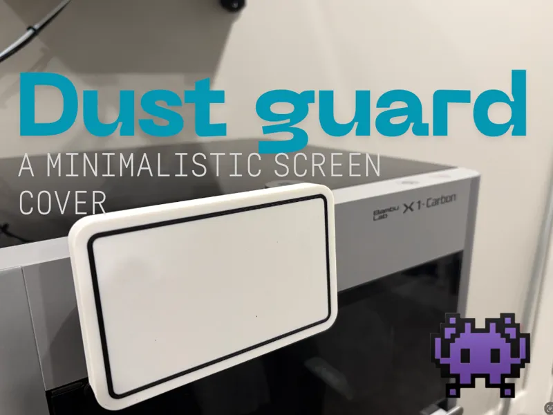 Dust guard | a minimalistic screen cover