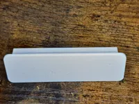 60x17mm Ausschnitt, 0.2mm layer, 2 walls, 15% infill
