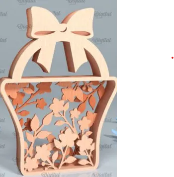 Easter 3D layered Decor shapes