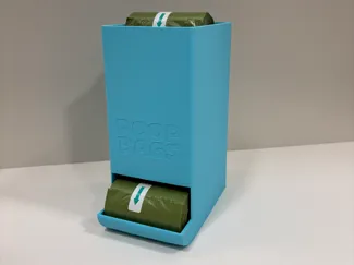 Contenedor para bolsas de caca de perro