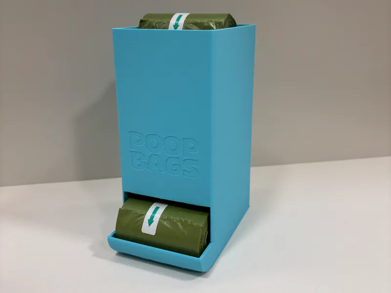 Contenedor para bolsas de caca de perro
