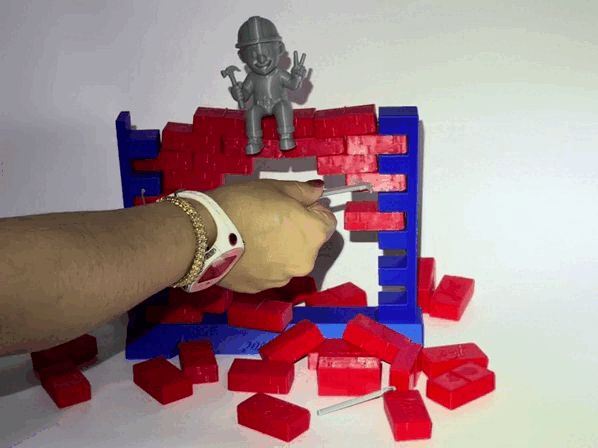 Falling Brick Wall Game