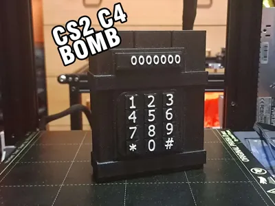 C4 bomb from CS2 (CS:GO)