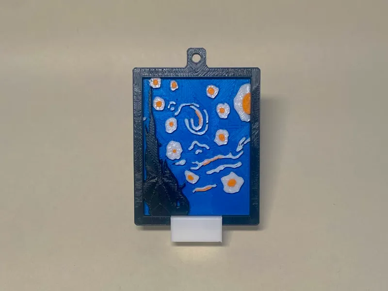 Starry Night Key-Chain