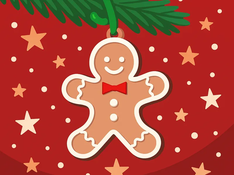 Christmas ornament - Gingerbread Man