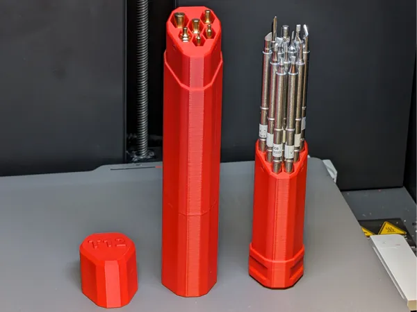 Boîtier pour pannes de fer à souder T12 avec insert CNC Kitchen