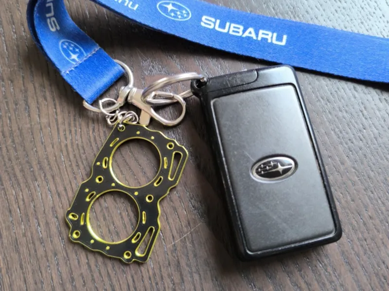 EJ25 Head Gasket Keychain
