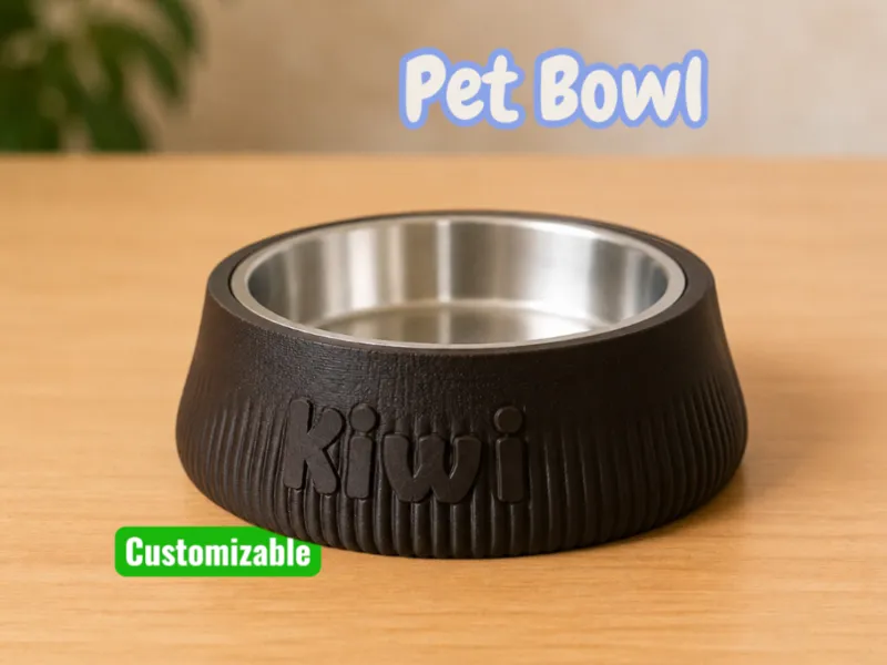 Pet Food Bowl