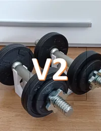 Dumbbell holder V2-0.28mm layer, 4 walls, 30% infill