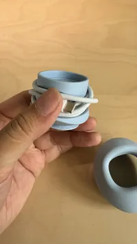 Socle magnétique œuf pour brosse à dents Laifen — photo 4