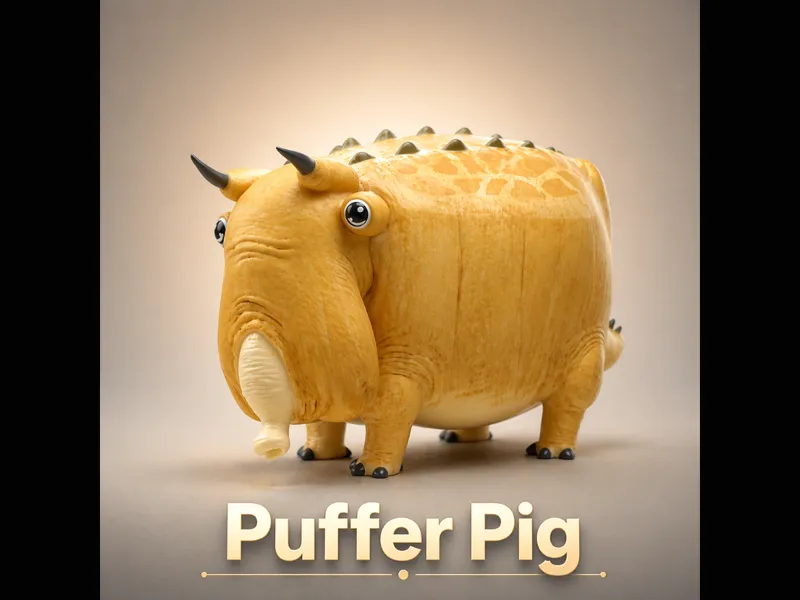 Puffer Pig – Cute Chunky Star wars Creature