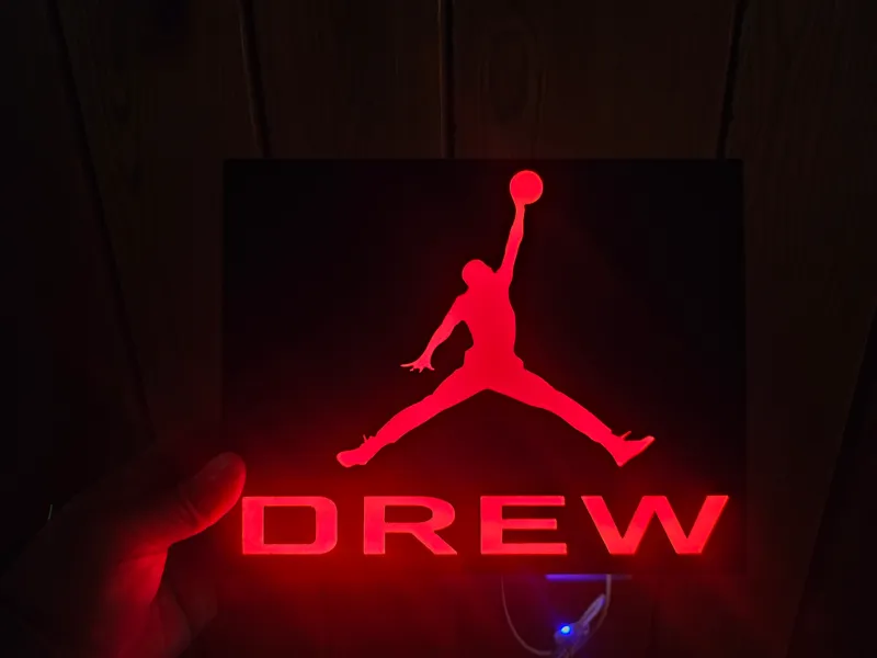Drew Jordan light box