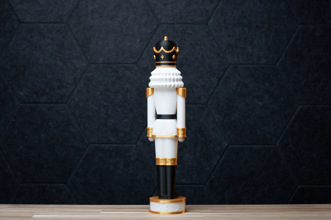 Ornate Nutcracker (No Support, No AMS, No Glue) view 3