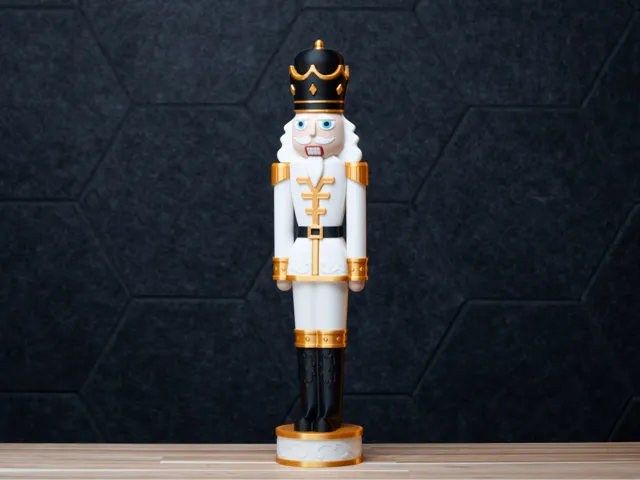 Ornate Nutcracker (No Support, No AMS, No Glue)