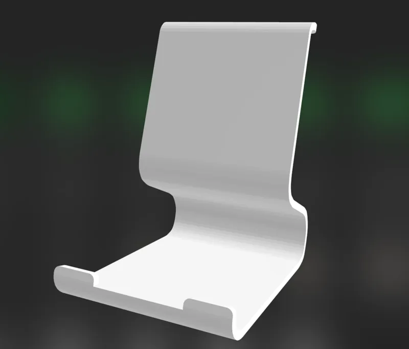 Curved Phone Stand – Dual Position Holder