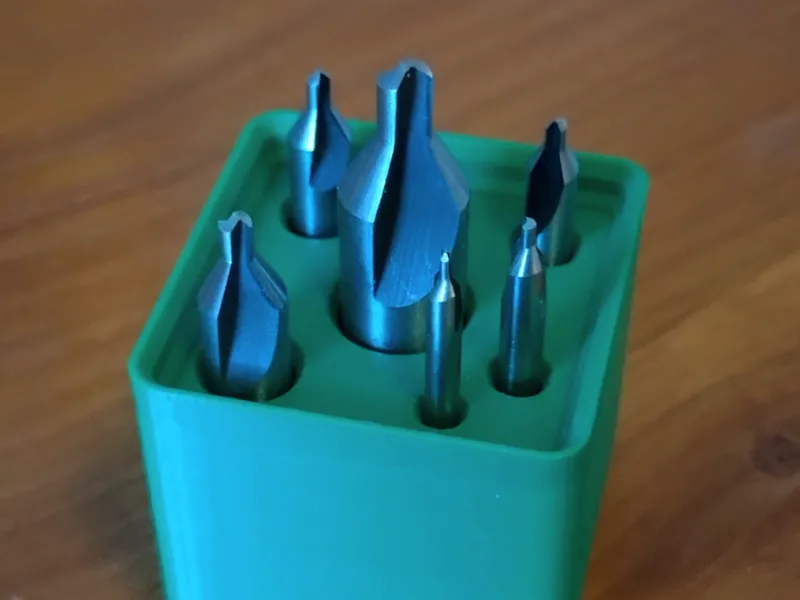 Metric Center Drill storage