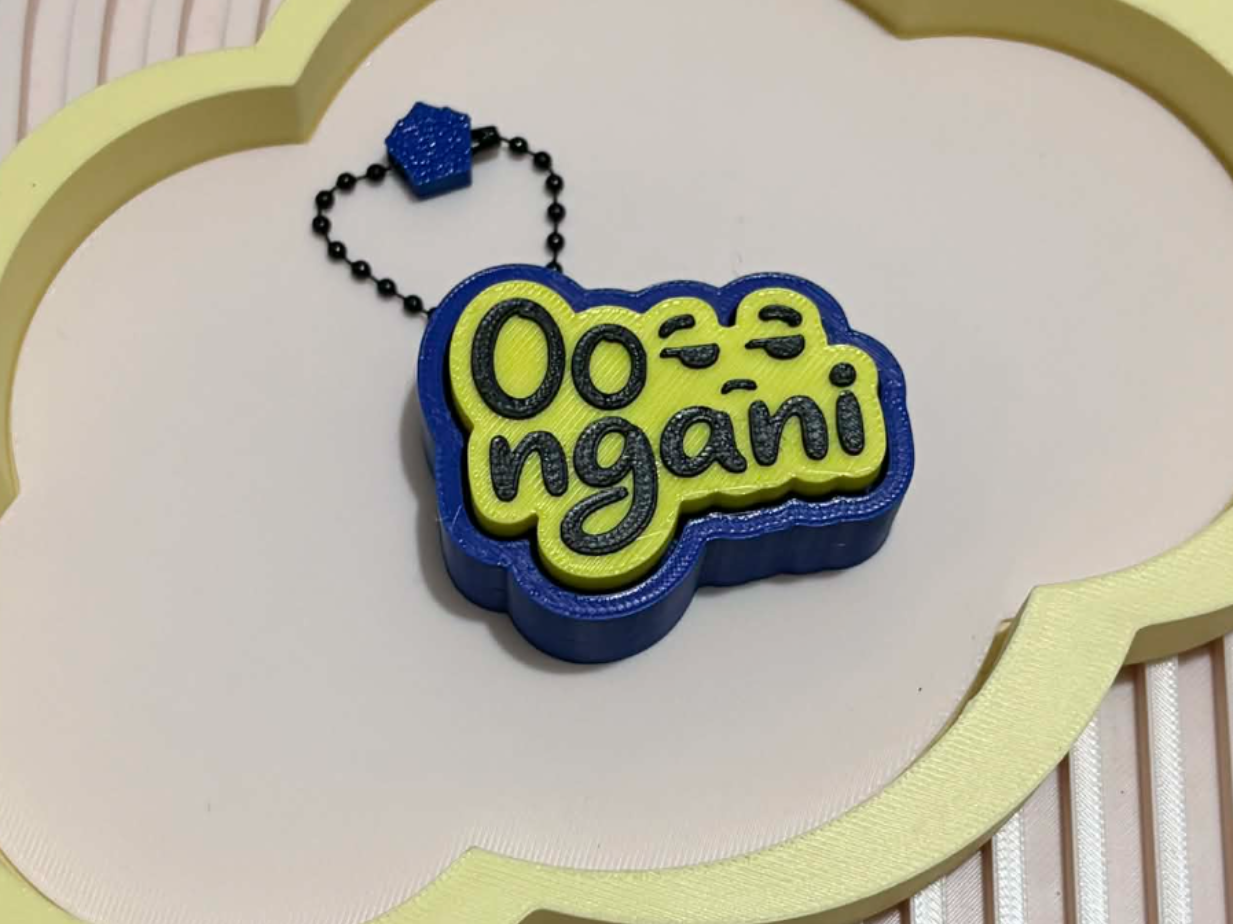 Oo ngani clicker fidget - meaning "yes indeed"