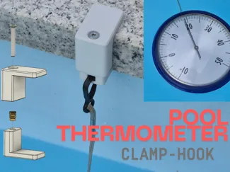 Poolthermometer - Clamp Hook