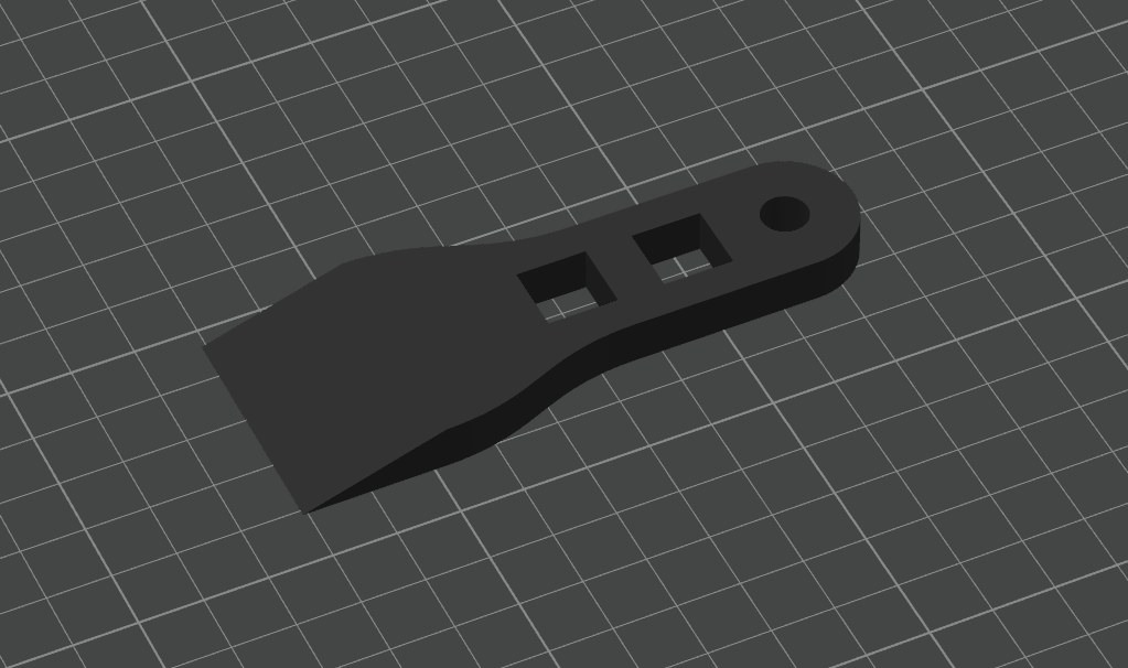 Miniatura 2 do modelo 3D Sharp Plate Scraper