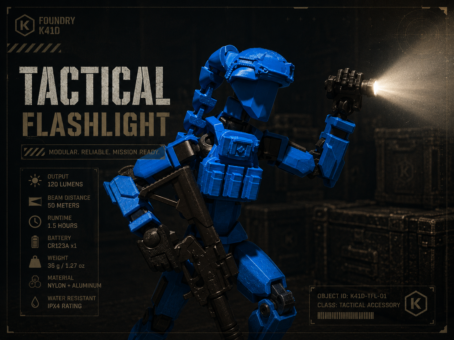 Dummy 13 Tactical Flashlight