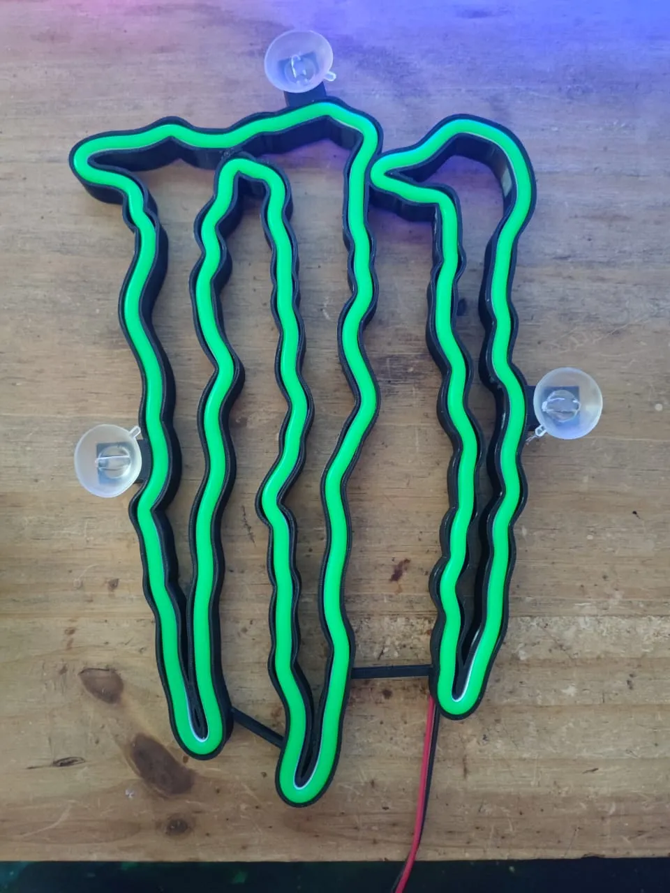 Neon LED Monster - Free 3D Print Model - MakerWorld