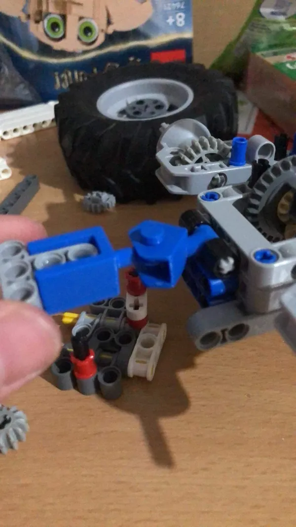 Attelage tracteur Lego