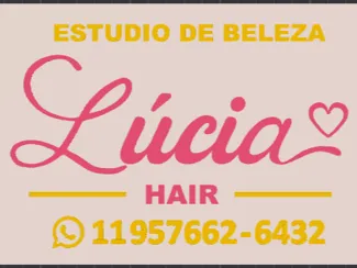 placa logo hair studio