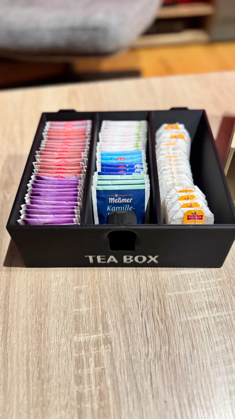 Tea Box Set 1 by 3D Printing by SchmittyMakerWorld: Download Free 3D Models