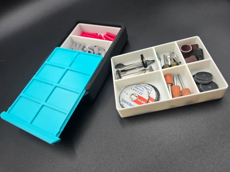 Small Parts Organizer With Inserts 