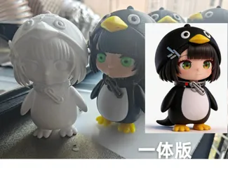 明日方舟终末地管理员企鹅版（上色）