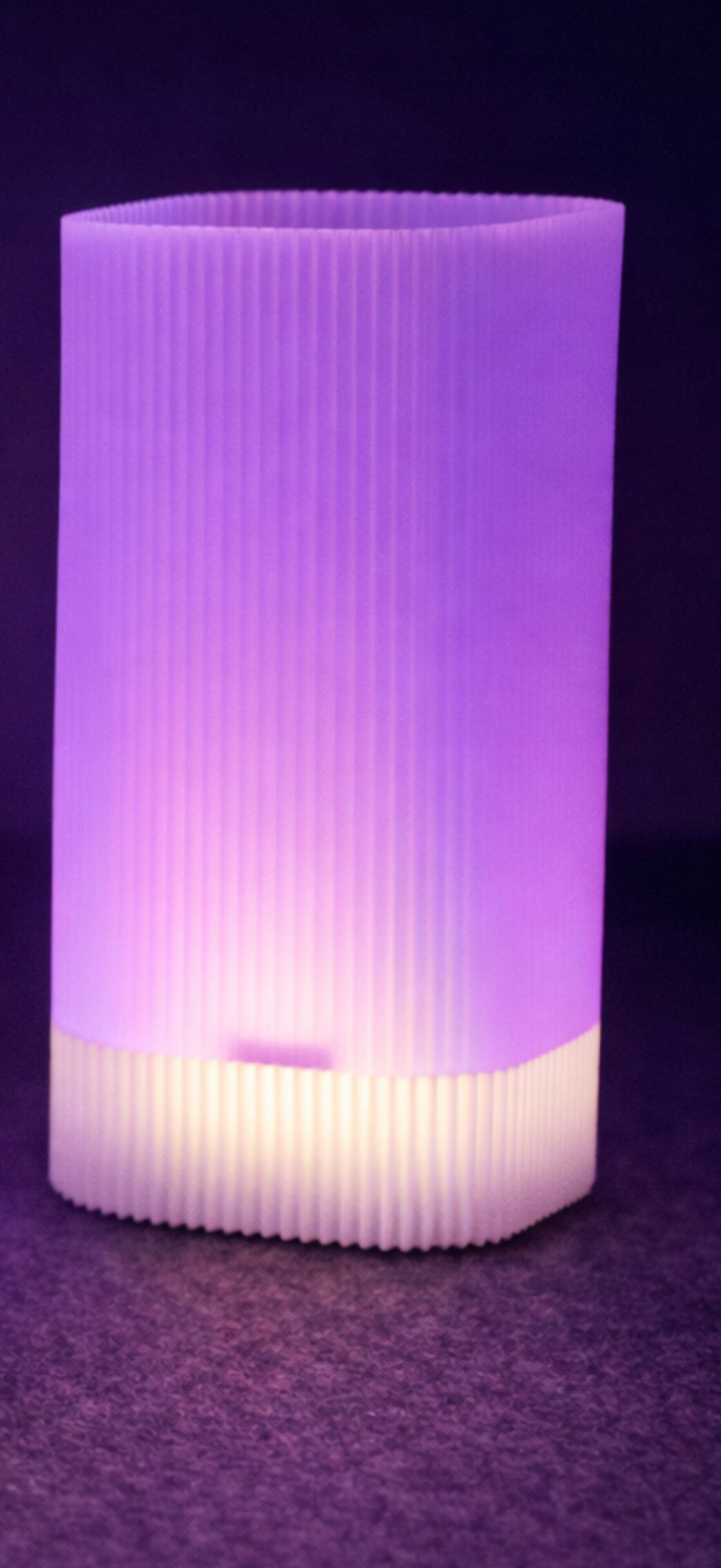 Miniatura 3 do modelo 3D Ribbed Glow Lamp Set