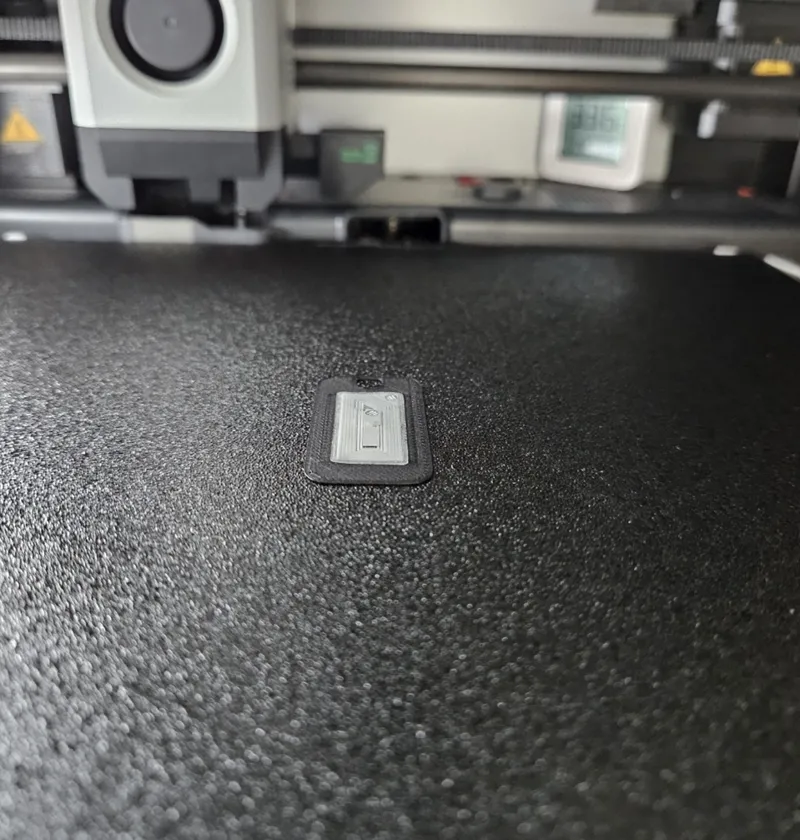 Flat Pocket Whistle with NFC
