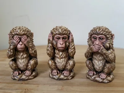 Three Wise Monkeys