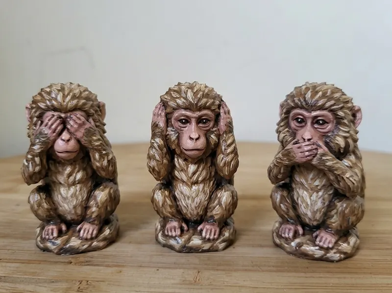 Three Wise Monkeys