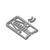 Single, no words, 0.24mm layer, 2 walls, 15% infill