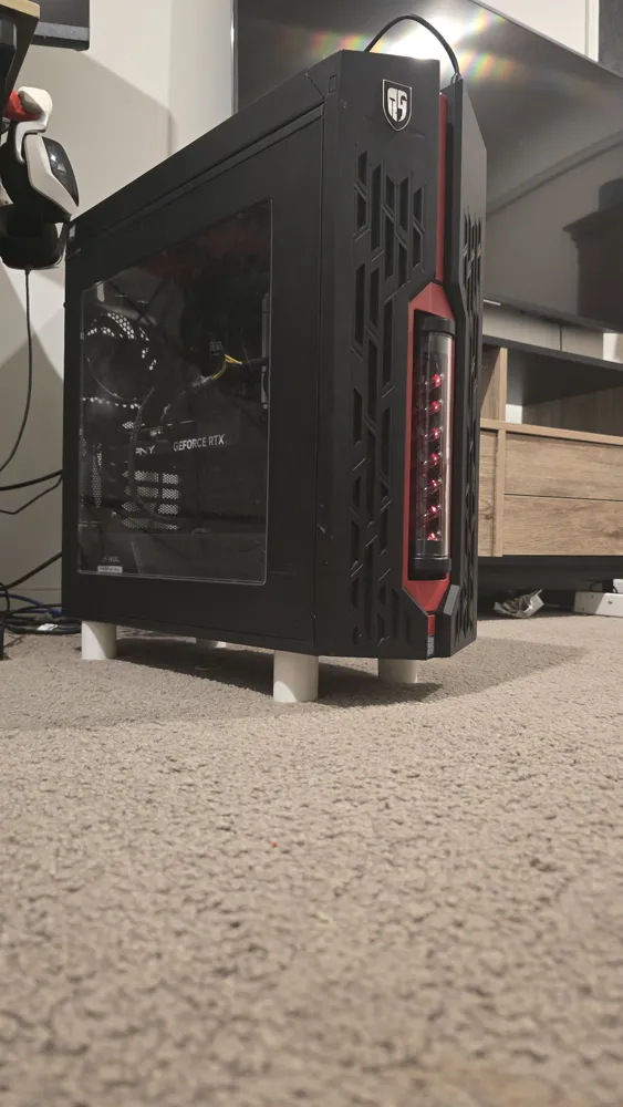 Computer Tower Extended Replacement Feet - Free 3D Print Model - MakerWorld