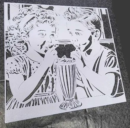 Wall Art- Young Love Diner