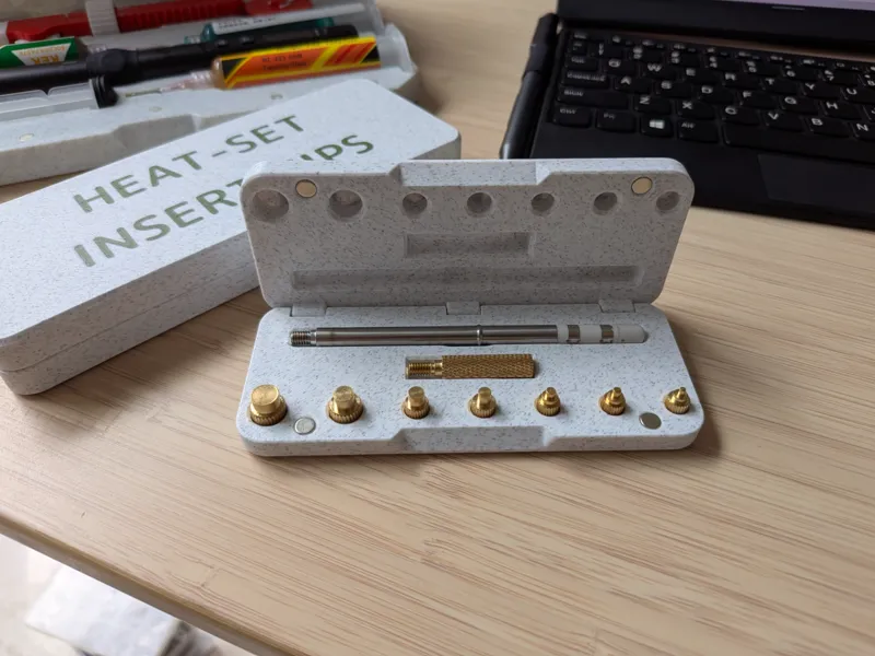 Heat Insert Tip Storage Box for T65 core