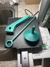 A1 mini single plate, smaller tip for easy fit (98%)